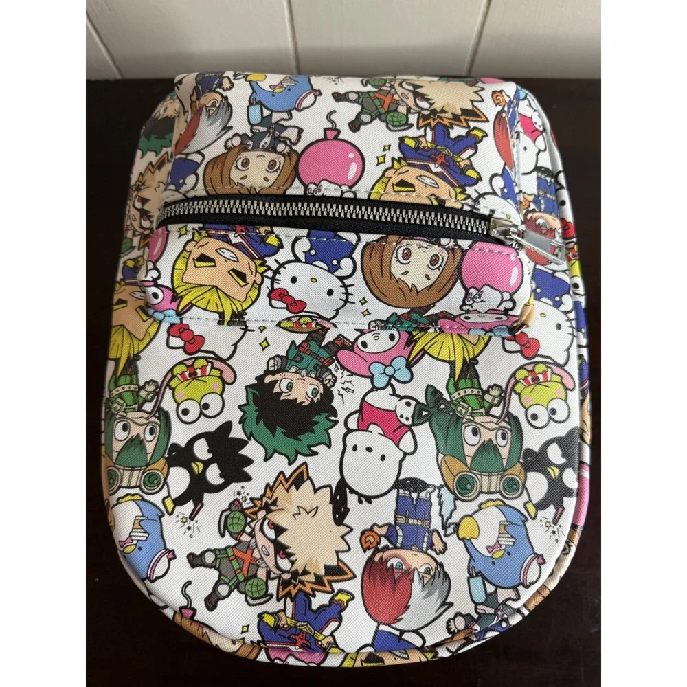 My Hero Academia x Sanrio Mini‎ Backpack Women\'s Hello Kitty and Friends AOP NWT My Hero Academia x Hello Kitty and Friends Mini Backpack  main image 4